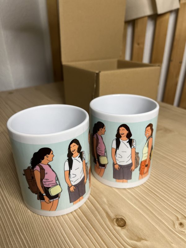 Taza ilustración personalizada para regalo