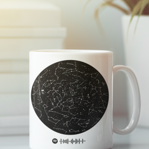 Taza personalizada mapa estelar