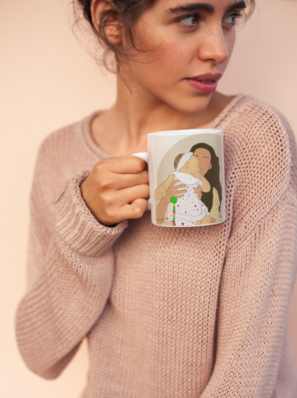 chica taza personalizada