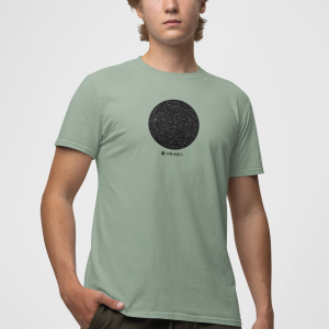 chico camiseta personalizada mapa estelar