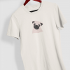 Camiseta ilustración personalizada mascota solo color - No