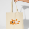 Totebag ilustración personalizada mascota solo color - No