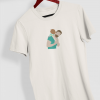 Camiseta ilustración personalizada solo color - Centro