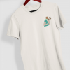 Camiseta ilustración personalizada solo color - Lateral