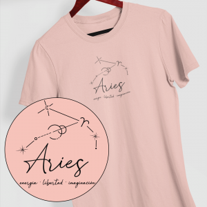 Camiseta personalizada zodiaco