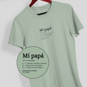Camiseta-verde-definicion-centro-foto