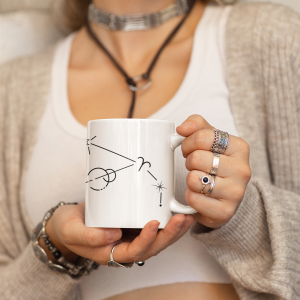 Chica taza zodiaco
