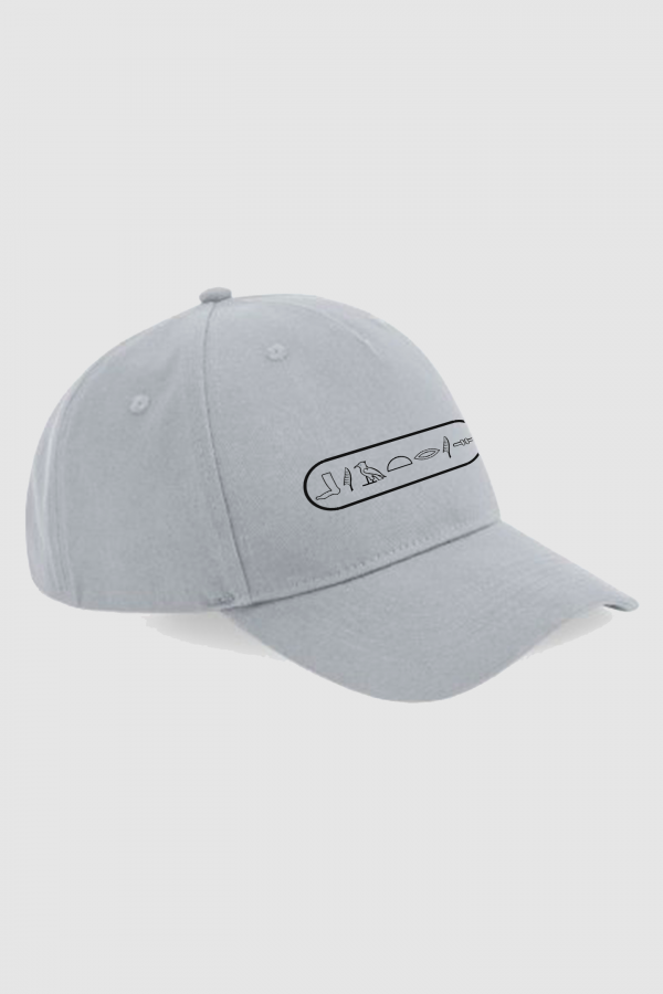 Gorra-gris-jeroglifico-negro-horizontal