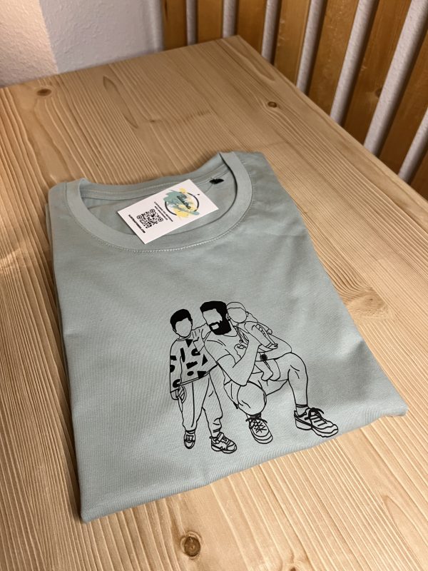 Camiseta ilustración personalizada familia