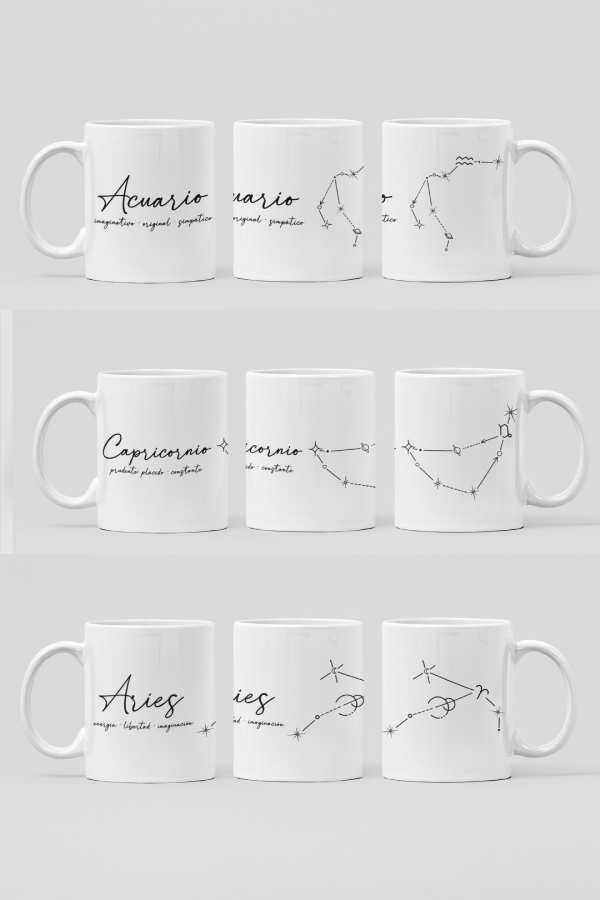 Taza personalizada zodiaco - Imagen 7