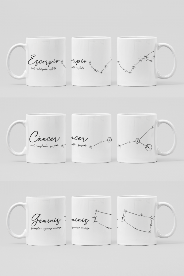 Taza personalizada zodiaco - Imagen 6