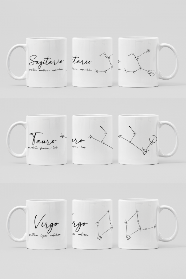 Taza personalizada zodiaco - Imagen 4