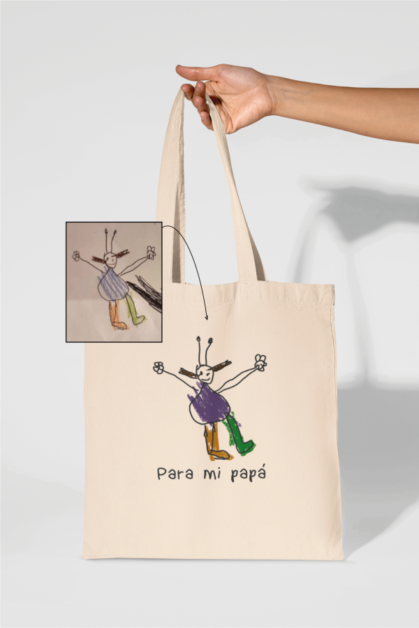 Totebag-dibujo-ninos-papa-foto