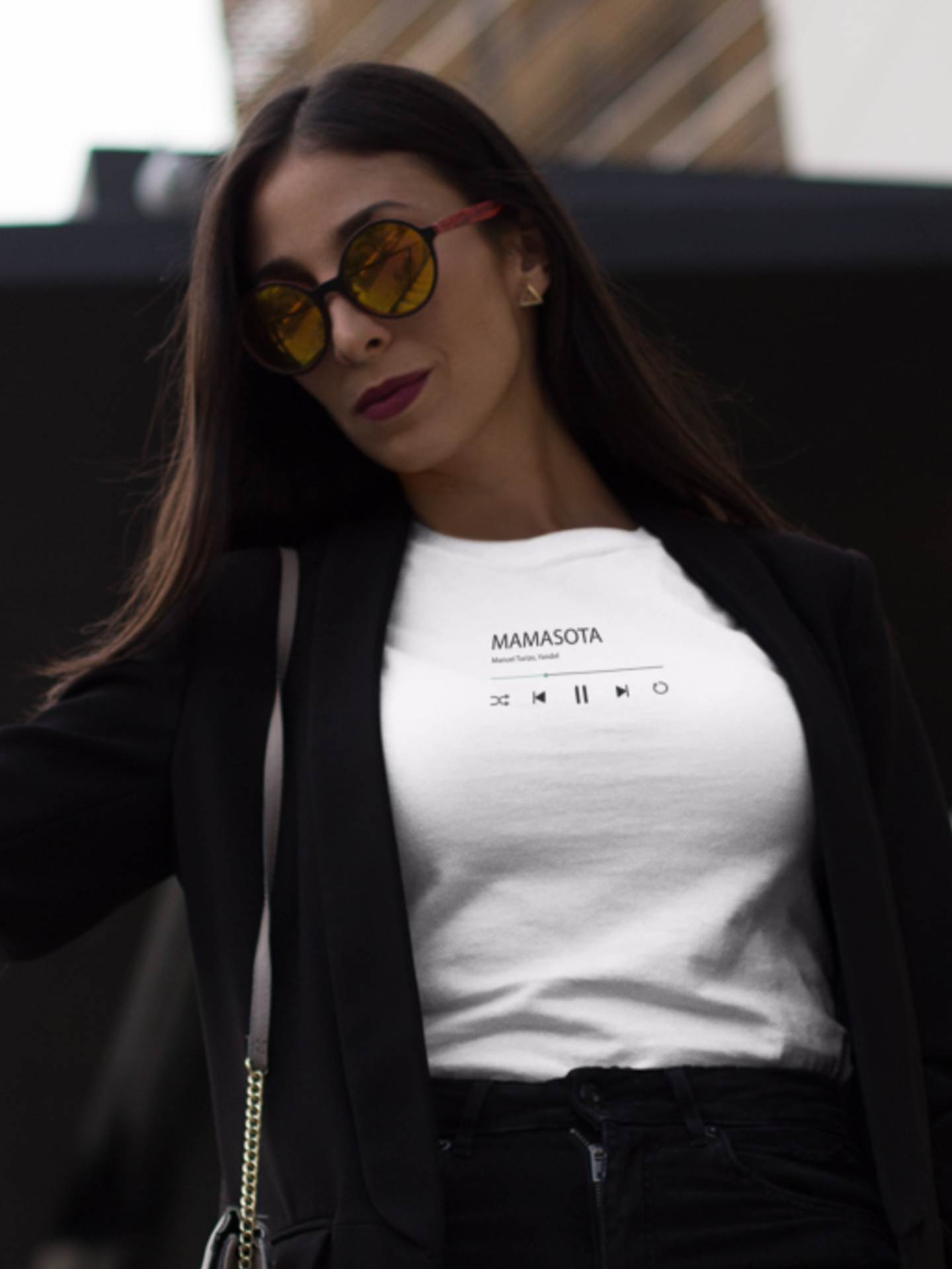 Camiseta personalizada canción