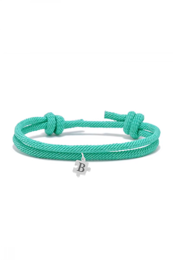 Pulsera-cuerda-turquesa-puzzle-plata
