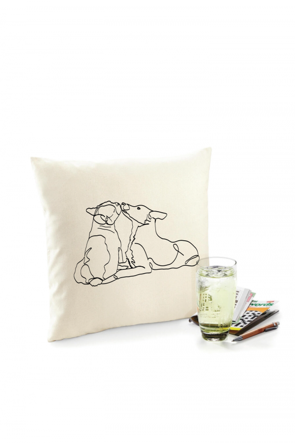 Cojin-algodon-personalizado-ilustracion-mascota-silueta-perros
