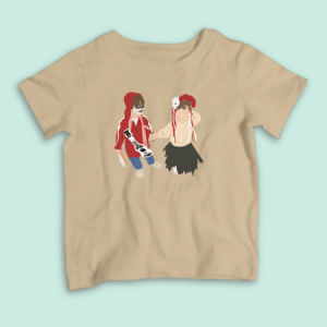 camiseta camel para niños ilustración personalizada