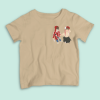 Camiseta Niño Ilustración Personalizada Color - Lateral