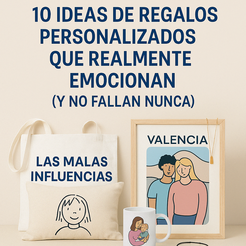 10 ideas de regalos personalizados que emocionan